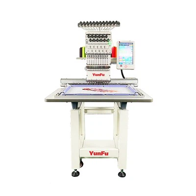 Máy thêu phẳng mũ 350 * 1200mm